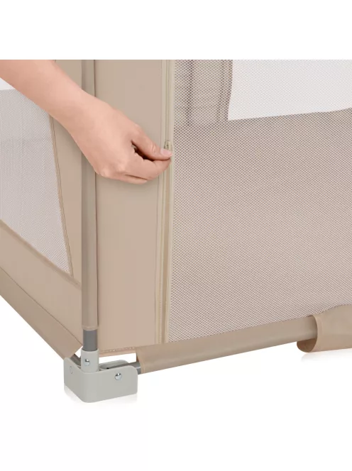 Lionelo Florence Easy Fold összecsukható járóka (150x180 cm) - Beige Sand
