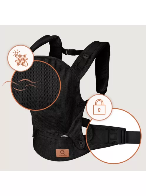 Lionelo Margareet Air csatos hordozó - Black