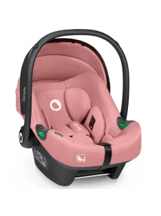   Lionelo Astrid I-Size Babahordozó + bázistalp Set 40-87 cm - Pink Coral