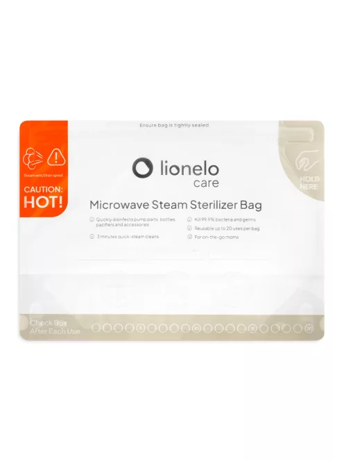 Lionelo Thermbag sterilizációs zacskók mikrohullámú sütőbe