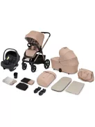 Lionelo Carmine 3in1 multifunkciós babakocsi - Beige Sand