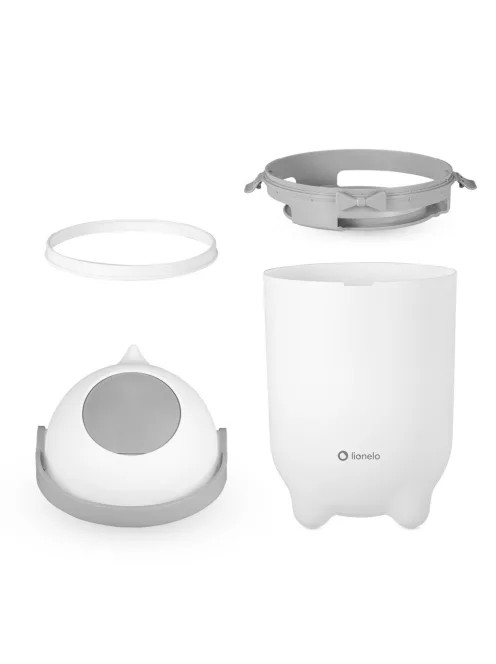 Lionelo Purebin pelenkatároló kuka - White