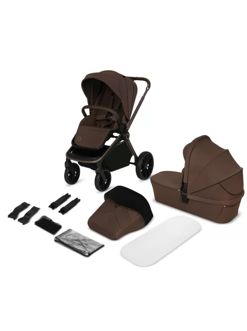 Lionelo Mika Plus 2in1 Multifunkciós babakocsi - Mocha Mousse