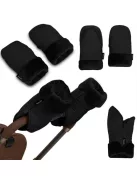 Lionelo Handmuff babakocsi kézmelegítő kesztyű Oli - Black