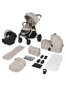 Lionelo Layla 3in1 Multifunkciós babakocsi - Beige Sand
