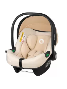   Lionelo Astrid I-Size Babahordozó + bázistalp Set 40-87 cm - Beige Taupe