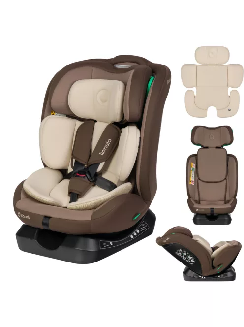 Lionelo Aart I-Size gyermekülés (40-150 cm) - Beige Chocolate