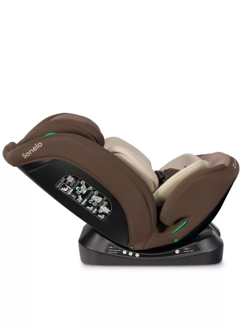 Lionelo Aart I-Size gyermekülés (40-150 cm) - Beige Chocolate