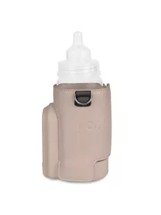   Lionelo Thermup Go Evo hordozható cumisüveg-melegítő - Beige Taupe
