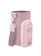 Lionelo Thermup Go Evo hordozható cumisüveg-melegítő - Pink Mist