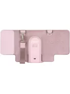 Lionelo Thermup Go Evo hordozható cumisüveg-melegítő - Pink Mist