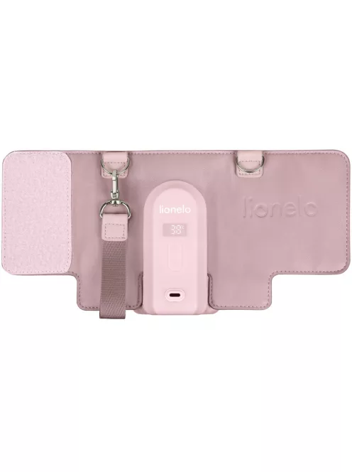 Lionelo Thermup Go Evo hordozható cumisüveg-melegítő - Pink Mist