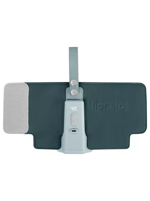 Lionelo Thermup Go PLUS hordozható akkumulátoros cumisüveg-melegítő - Green Graphite