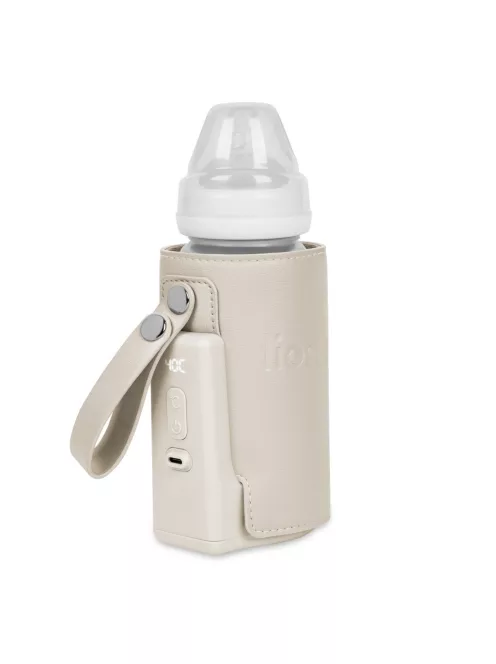 Lionelo Thermup Go PLUS hordozható akkumulátoros cumisüveg-melegítő - Beige Calm