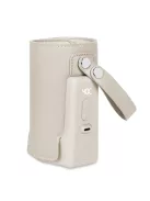 Lionelo Thermup Go PLUS hordozható akkumulátoros cumisüveg-melegítő - Beige Calm
