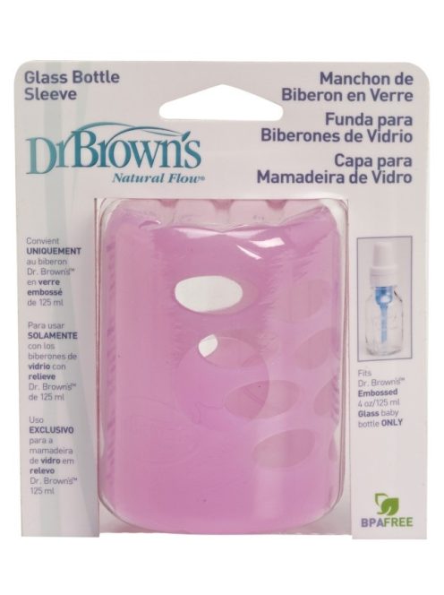 Dr. Browns Standard szilikonos védőháló 125ml üveg cumisüvegre pink
