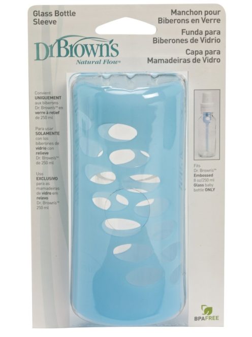 Dr. Browns Standard szilikonos védőháló 250ml üveg cumisüvegre kék