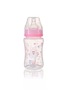   BabyOno Cumisüveg műanyag szélesnyakú anticolic 240ml 403