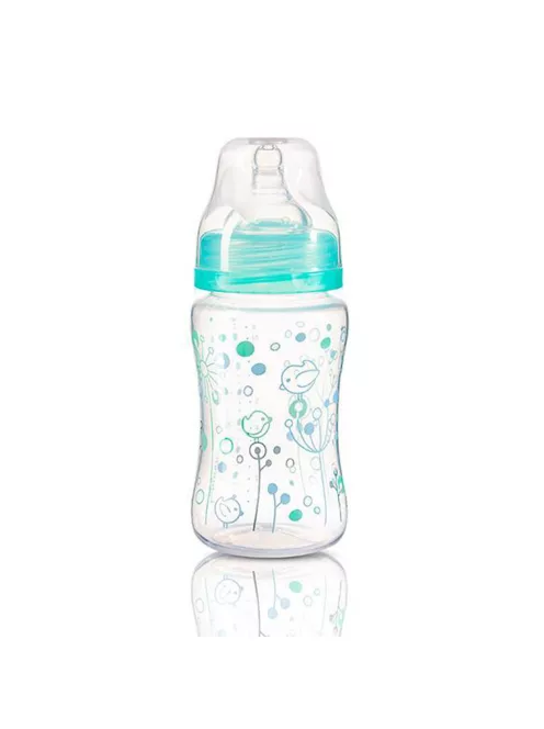 BabyOno Cumisüveg műanyag szélesnyakú anticolic 240ml 403