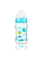 BabyOno Cumisüveg műanyag szélesnyakú anticolic 240ml 403