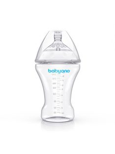   BabyOno Cumisüveg, Natural Nursing, műanyag, Anti-Colic, 260 ml, 1451