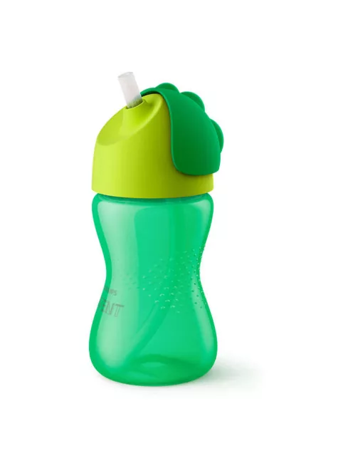 Philips AVENT Itatópohár rugalmas szívószállal 300ml 12hó - fiús