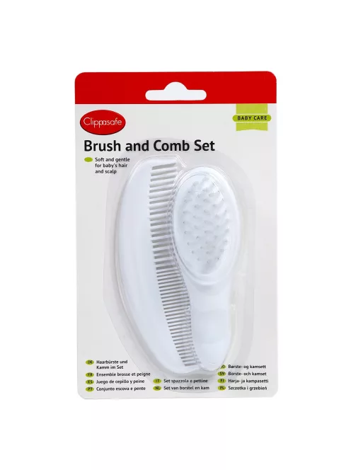 Clippasafe Fésű, kefe szett 33/1