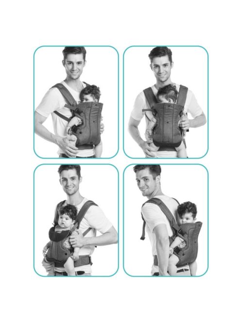 Fillikid kenguru Walk max 15kg W-05-07 - melange szürke