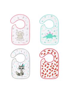   BabyOno Előke, frottír, vízálló réteggel, többféle, közepes, 832