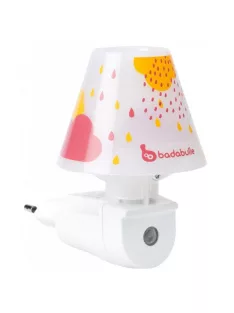Badabulle - Éjjeli fény lámpa, piros, B015010