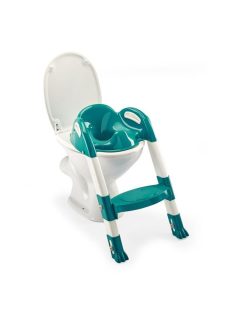   Thermobaby wc szűkítő lépcsős Kiddy Loo - Emeraude zöld