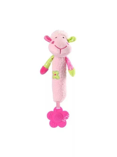 BabyOno Plüss játék, sípoló, bárány