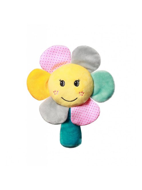 BabyOno csörgő Rainbow flower plüss virág 609