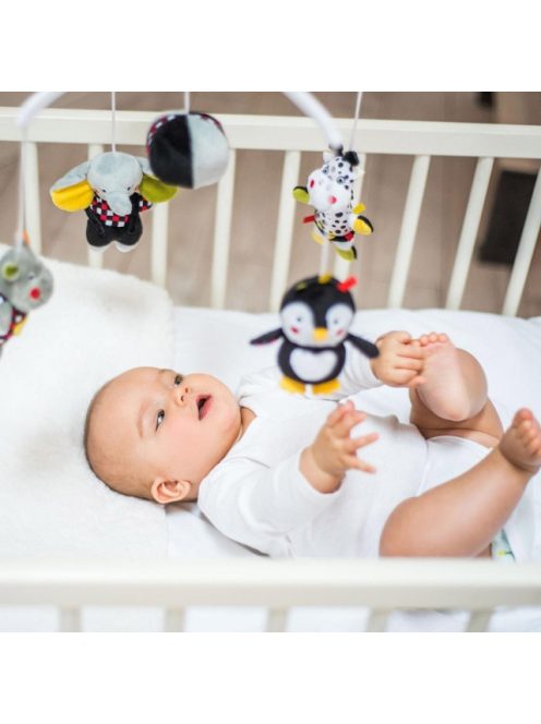 BabyOno Zenélő-forgó utazóágyra és fa kiságyra, Álomcsapat, 636, C:MORE