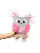 BabyOno Csörgő Sofia bagoly, plüss, 30cm, két színben, 441