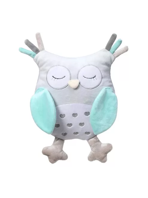 BabyOno Csörgő Sofia bagoly, plüss, 30cm, két színben, 441