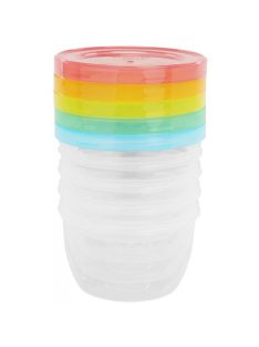 Badabulle - Ételtároló maxi, 5x250ml, Fun, B004304