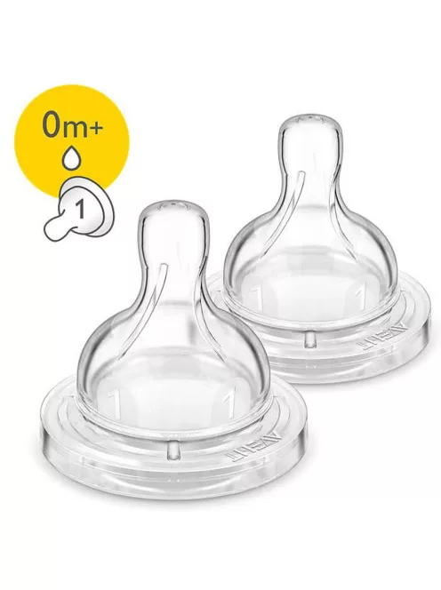 Philips AVENT Etetőcumi Classic Anti-Colic 2db 1 cseppes 0hó