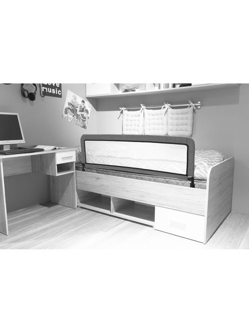 Fillikid leesésgátló boxspring-ágyra is 135x50cm - sötétszürke 290-50-97 