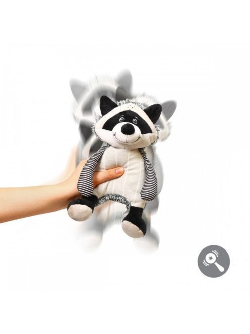 BabyOno Csörgő Rocky mosómaci, plüss, 25cm, 745