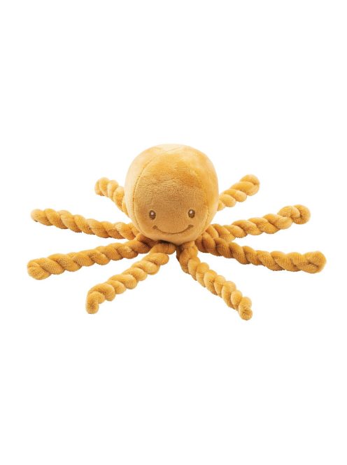Nattou játék plüss 23cm Lapidou Octopus - okker