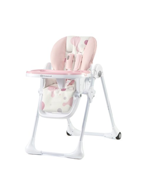 Kinderkraft etetőszék Yummy pink