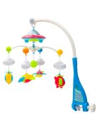 Baby Mix - Zenélő-forgó, projektoros, távirányítóval, Repülő és helikopter
