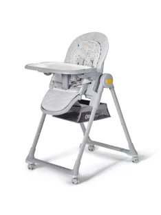 Kinderkraft etetőszék Lastree szürke