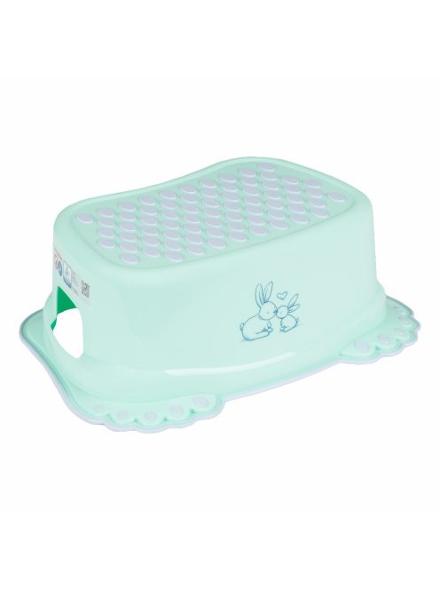 Tega fellépő csúszásgátlós Nyuszi - világoszöld