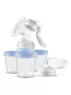 Philips AVENT Kézi mellszívó Natural VIA pohárral