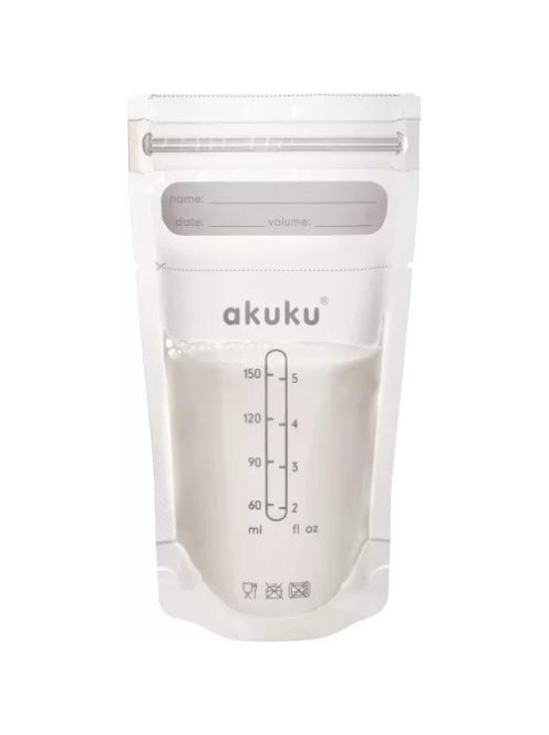 Akuku - Anyatejtároló tasak, 30 db, 150ml