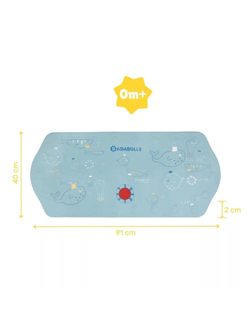 Badabulle - Csúszásgátló kádba hőmérővel, XXL, B023014