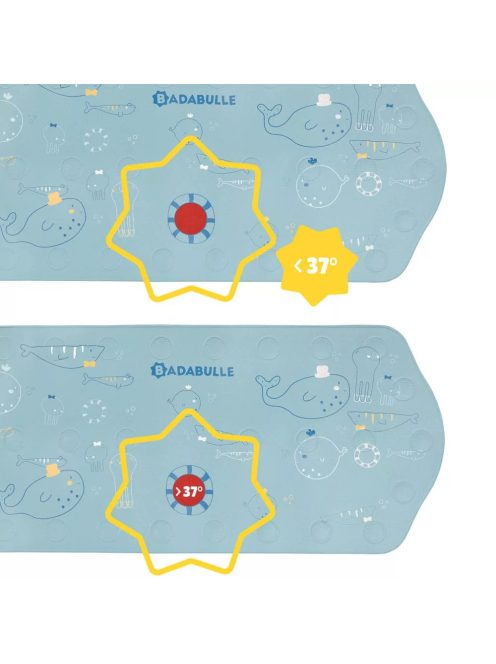 Badabulle - Csúszásgátló kádba hőmérővel, XXL, B023014