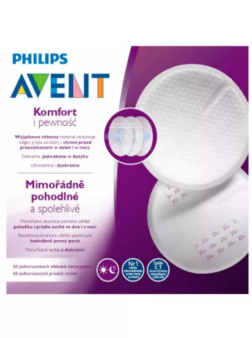 Philips AVENT Eldobható melltartóbetét nappali 60db SCF254/61